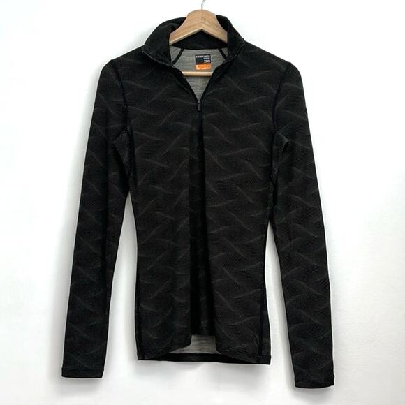 Icebreaker Oasis Merino Wool 200 Half Zip Thermal Base Layer Hiking - Small - Picture 1 of 12